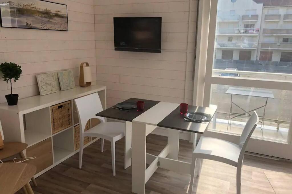 Studio, Proche Du Touquet, Tout Equipe A 100M De La Plage Stella-Plage Buitenkant foto